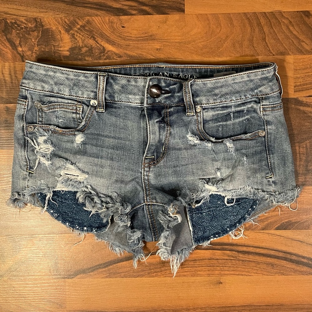 AEO “Shortie” Jean Shorts American Eagle Outfitters